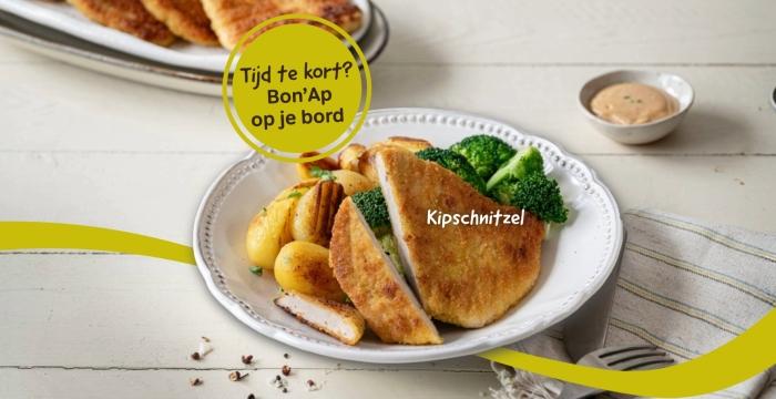 bonap-tijd-tekort-bonap-op-je-bord-kipschnitzel