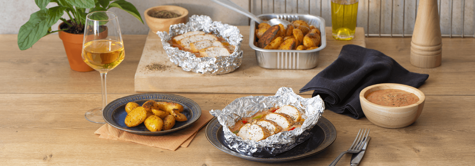 BBQ-Recept-Papillot-kip-paprika-bonap