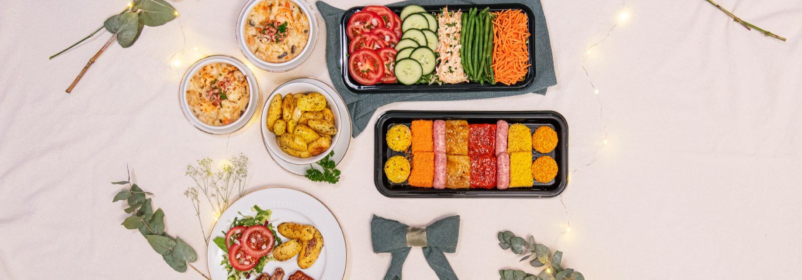 Feestmenu met Gourmet