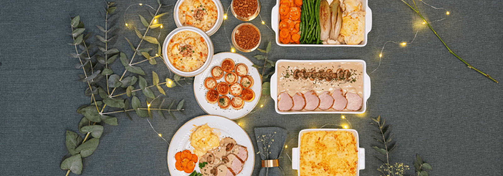 Feestmenu met Varkenshaasje