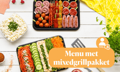 menu met mixedgrillpakket