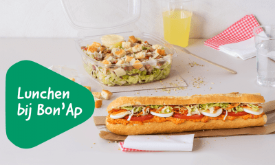 Lunchen - maaltijdsaladed -broodjes