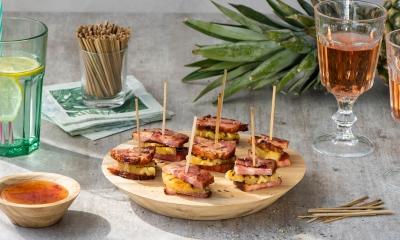 Zomerse recepten - breugelspek met ananas