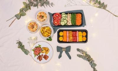 Feestmenu met Gourmet