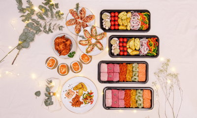 Feestmenu met Teppanyaki
