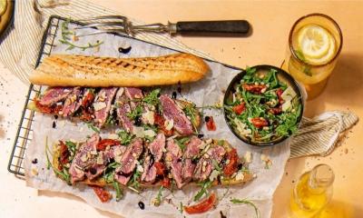 Recept broodje steak