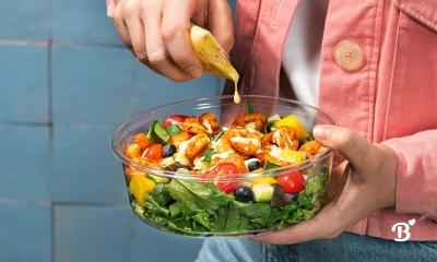 Salade scampi mango-EchtLekker