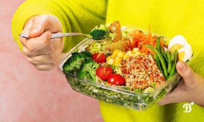 Koude schotel gebakken zalm - echtvoedzaam