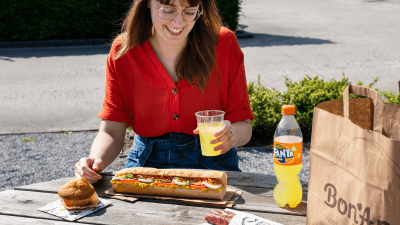 Belegd broodje - lunchen bij Bon'Ap