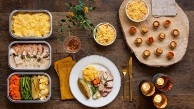 feestmenu met varkenshaasje
