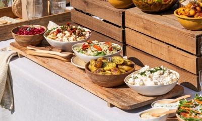 BBQ BIJGERECHTEN PASTASALADES EN GROENTENBUFFET