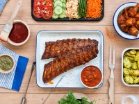 barbecue - menu sparerib - ribbetjes