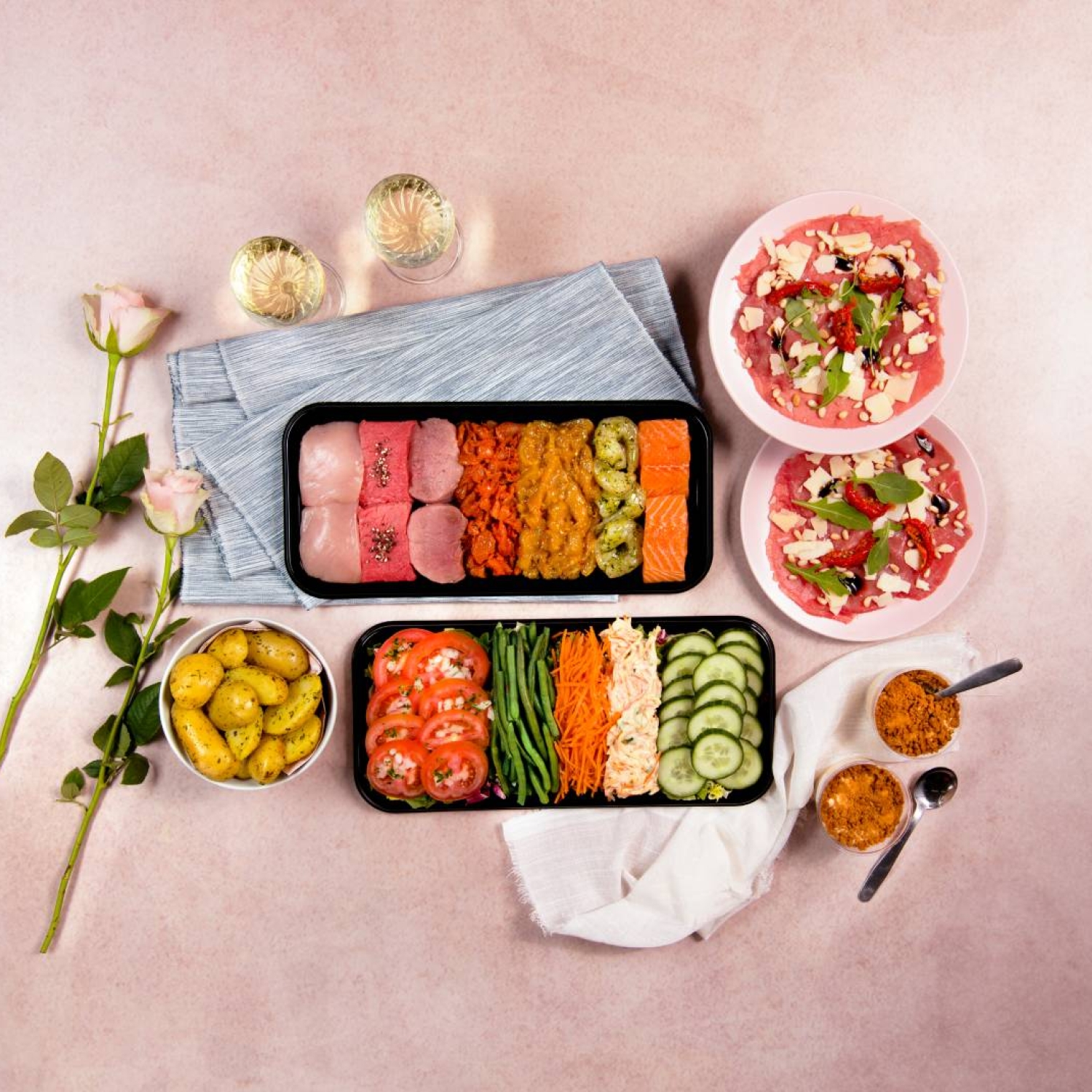 valentijnsmenu teppanyaki
