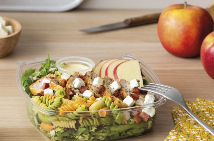 Nieuwe salade appel