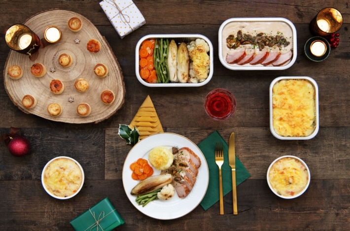 Menu met varkenshaasje