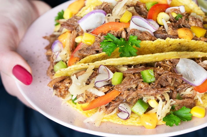 Taco pulled pork