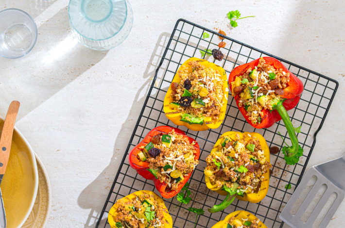 bbq-recept-gevulde-paprika