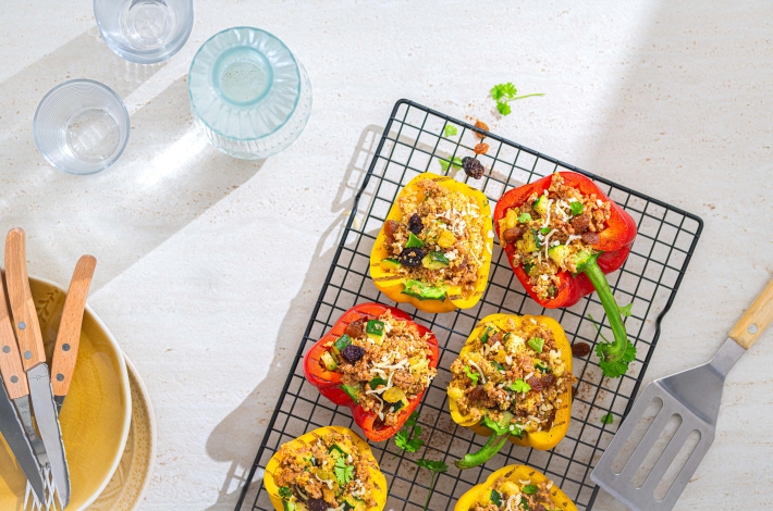 BBQ_ReceptPaprika_GegrildePaprikaMetGehakt